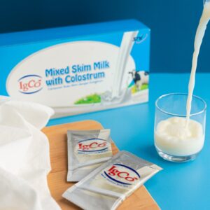นมโคลอสตรุ้ม ตราไอจีโค (15 กรัม X 30 ซอง) COLOSTRUM MILK IGCO BRAND